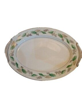 Noritake LYNWOOD 10"x 14" Oval Serving Platter Vintage #5307 Japan